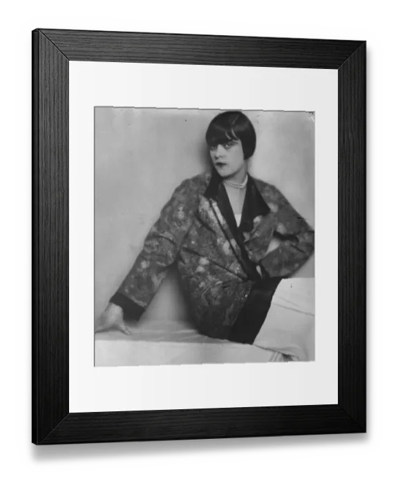 Framed Print : Appointed official dancer to the Danish Court. Mlle Ramsussen, who has been appointed
