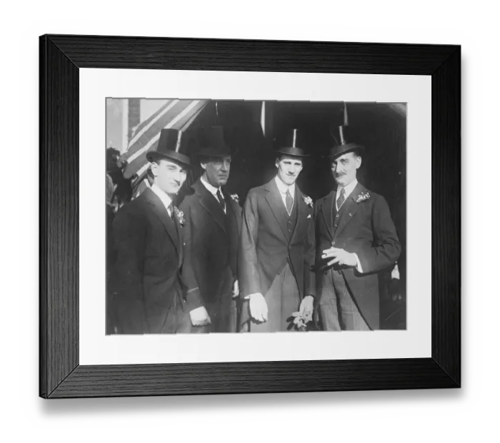 Framed Print : Canadas Royal romance. The wedding took place at Ottawa of Prince Erik of Denmark Framed Print : Canadas Royal romance. The wedding took place at Ottawa of Prince Erik of Denmark