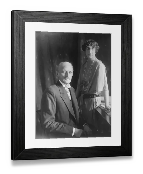 Framed Print : Swedish Royal Silver Prince and Princess Carl, who will celebrate their silver Framed Print : Swedish Royal Silver Prince and Princess Carl, who will celebrate their silver