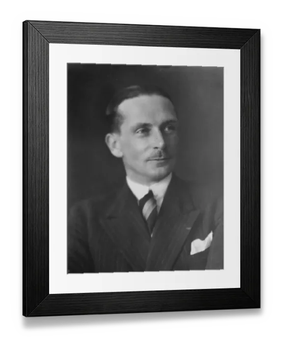 Framed Print : M Lucien Lelong, who is to marry Princess Nathalie Paley. 4 August 1927