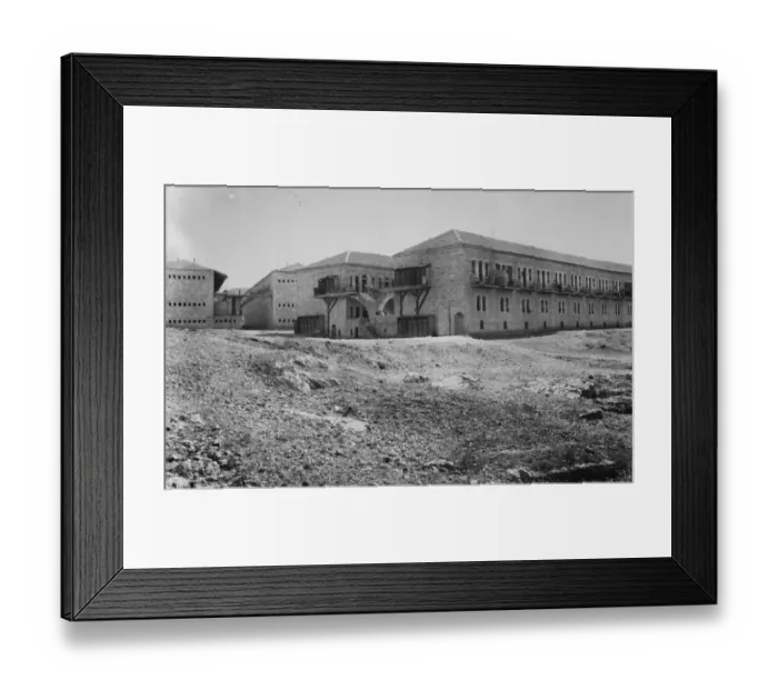 Framed Print : Tenement houses for poor jews in Jerusalem. 1 September 1929 Framed Print : Tenement houses for poor jews in Jerusalem. 1 September 1929