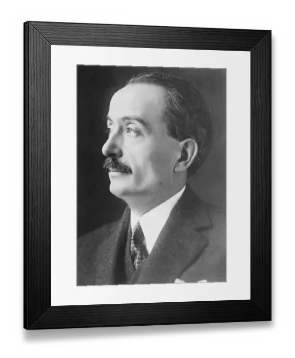 Framed Print : M Malvy, former French Minister of the Interior. 18 April 1925