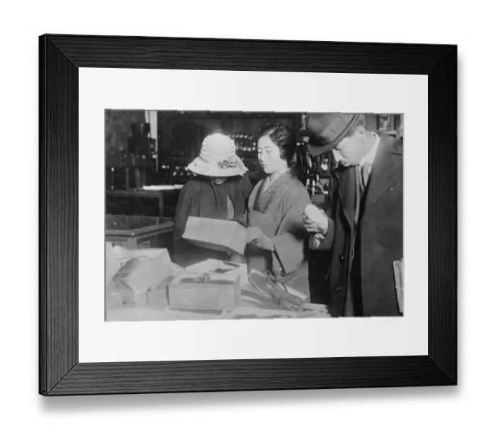 Framed Print : Democratic ways of a Japanese Princess. Princess Nashimoto, regarded as the most