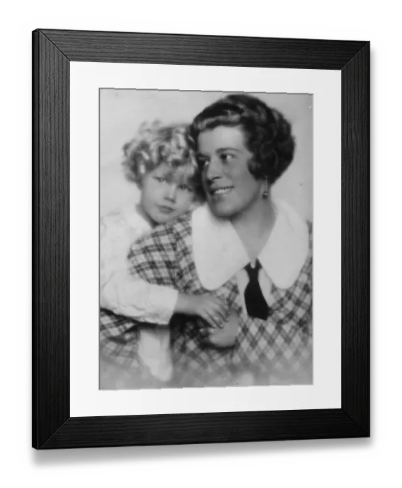 Framed Print : Countess Francis Edward of Khevenhuller Metsch with her son, count Maximilian