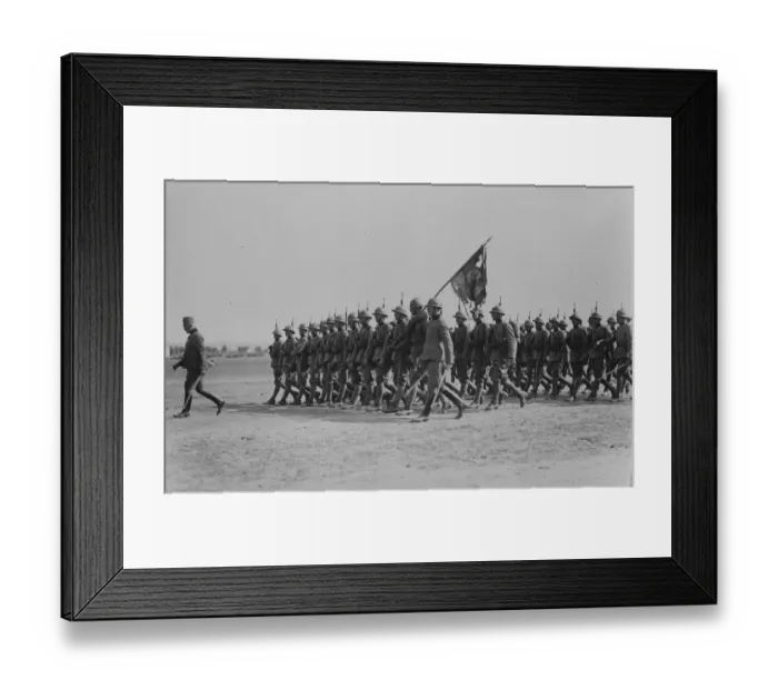 Framed Print : Anniversary celebrations of the Serbian Armys war victory. Yugoslavian infantry Framed Print : Anniversary celebrations of the Serbian Armys war victory. Yugoslavian infantry