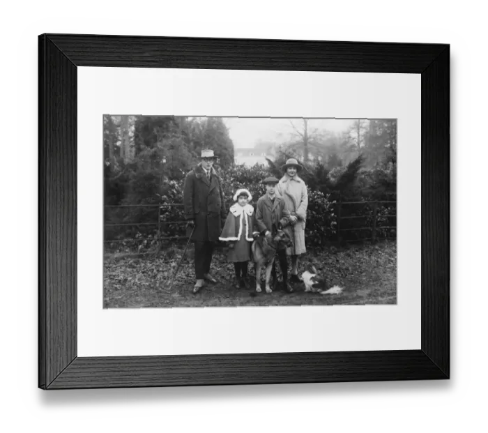 Framed Print : The Ex kaisers step children. The four children of Princess Hermine, wife of the ex Kaiser Framed Print : The Ex kaisers step children. The four children of Princess Hermine, wife of the ex Kaiser