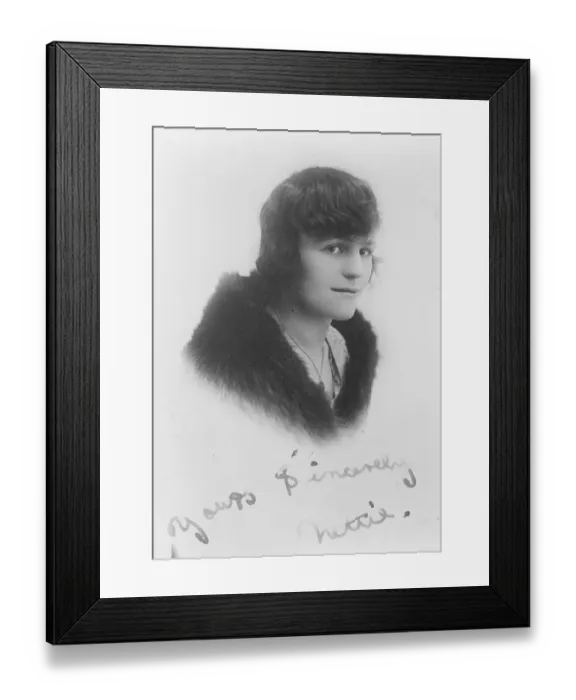 Framed Print : Whiteinch Murder Miss Nettie Benjamin, a sister of the victim, who will be a witness 30 Framed Print : Whiteinch Murder Miss Nettie Benjamin, a sister of the victim, who will be a witness 30