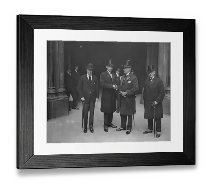 Framed Print : General Election, October 1924, Nominations Mr E C Greenfell and Sir Thos Vansittart