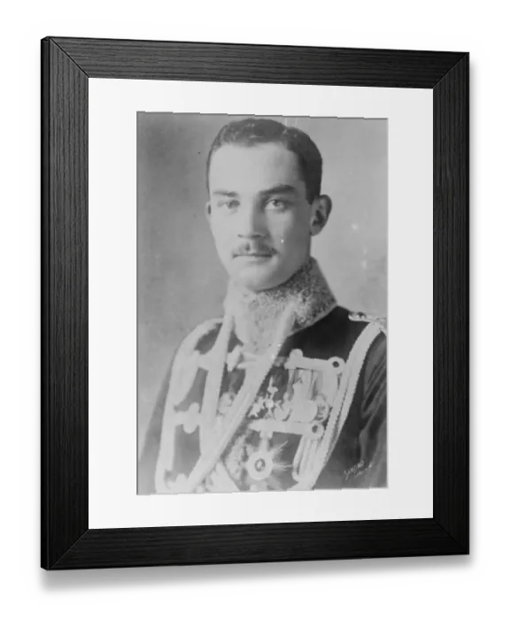 Framed Print : Cut out by the Ex Kaiser The youthful Prince of Schonaich, who it is reported Framed Print : Cut out by the Ex Kaiser The youthful Prince of Schonaich, who it is reported