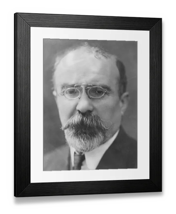 Framed Print : President of French Reparations Commission A new portrait of M Louis Barthou