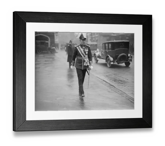 Framed Print : King holds a levee at St Jamess Palace. Sir C Cockrill. 24 February 1927 Framed Print : King holds a levee at St Jamess Palace. Sir C Cockrill. 24 February 1927