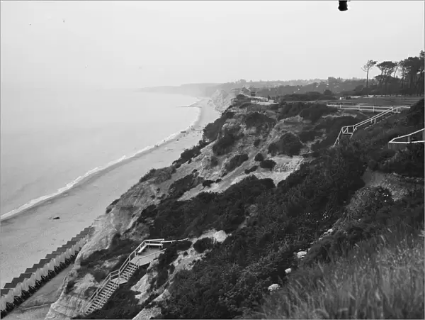 Canford cliffs, in Dorset 1925