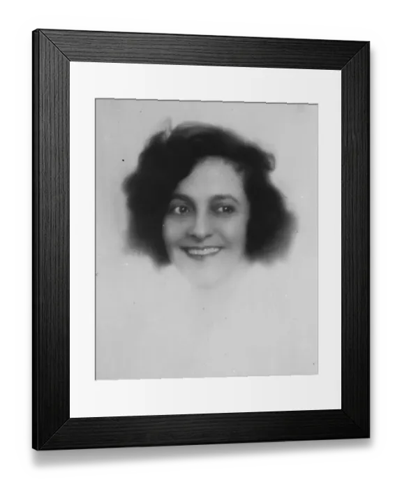 Framed Print : Returning to the London stage on 12 th September, Miss Elsie Janis, who will Framed Print : Returning to the London stage on 12 th September, Miss Elsie Janis, who will