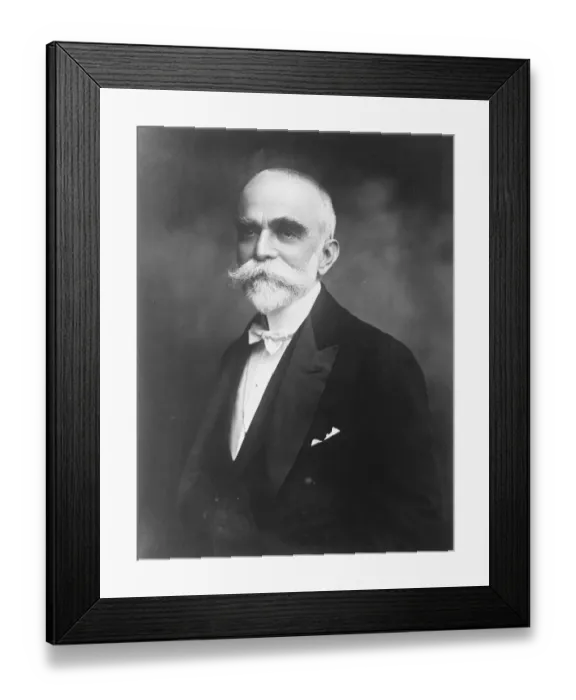 Framed Print : Portuguese Statesman Dr Bernardino Mackado Has been the following, President of the Republic