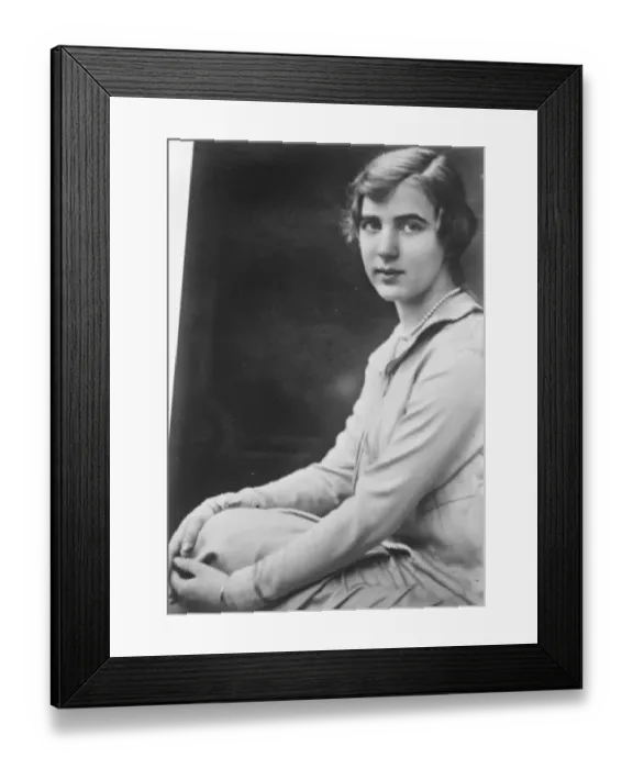 Framed Print : Duke of Connaughts favourite granddaughter. A charming study of Princess Ingrid of Sweden Framed Print : Duke of Connaughts favourite granddaughter. A charming study of Princess Ingrid of Sweden