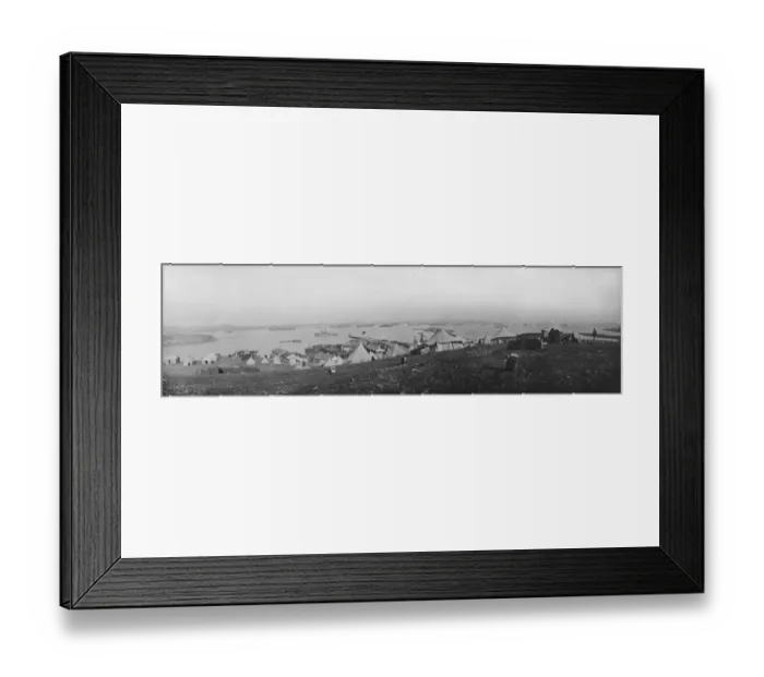 Framed Print : The Near East Crisis Navy Back at Mudros on the island of Lemnos, Greece MUdros