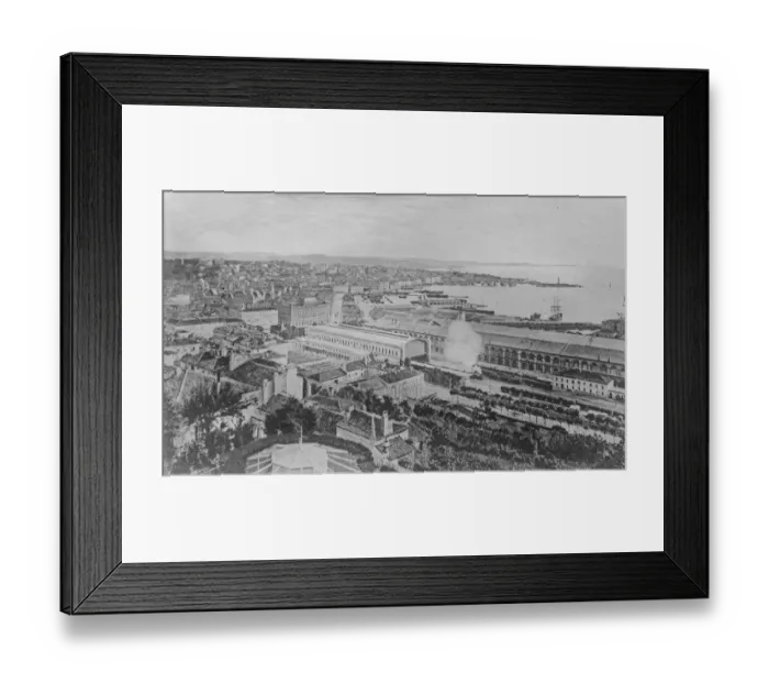 Framed Print : Great Reprisal Fire in Italy The Italian naval dockyard of San Marco at Trieste Framed Print : Great Reprisal Fire in Italy The Italian naval dockyard of San Marco at Trieste