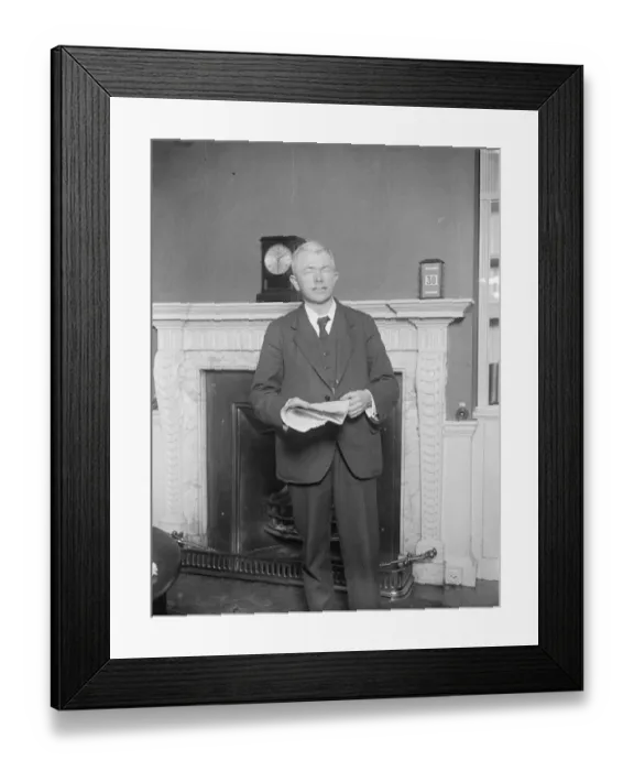 Framed Print : Not a political disaster. Mr Clynes, Leader of the House, made a statement Framed Print : Not a political disaster. Mr Clynes, Leader of the House, made a statement