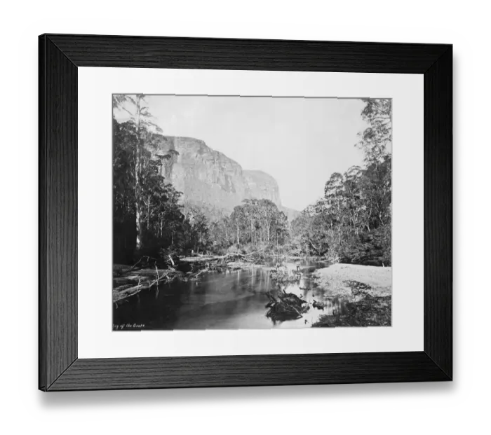 Framed Print : New South Wales. The Blue Mountains, showing the Valley Grose. 2 April 1927 Framed Print : New South Wales. The Blue Mountains, showing the Valley Grose. 2 April 1927