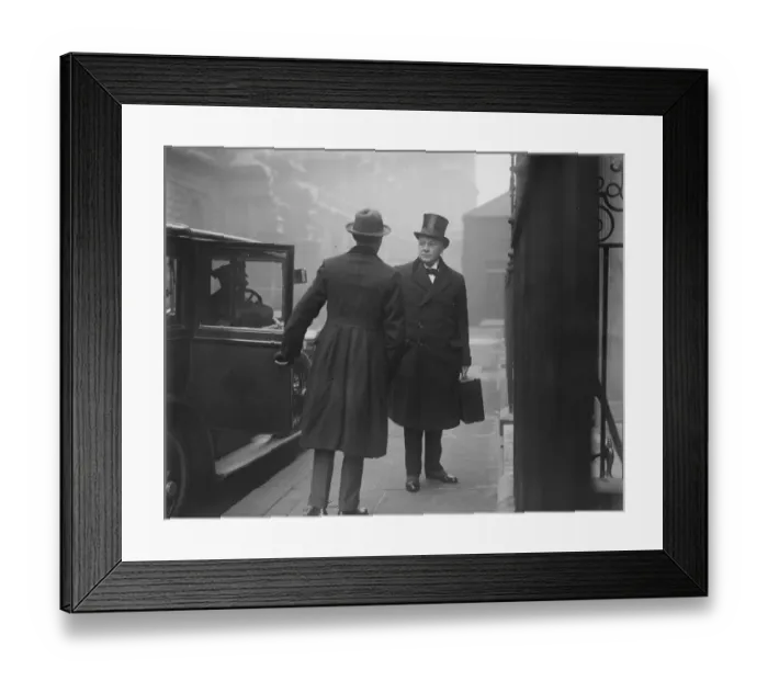 Framed Print : Cabinet Consider Genoa Conference The Cabinet met today to consider the European Framed Print : Cabinet Consider Genoa Conference The Cabinet met today to consider the European