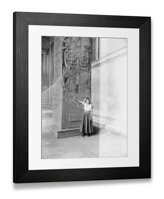 Framed Print : One of Maya Kekchi people visits England. Mr F A Mitchell Hedges delivered a lecture Framed Print : One of Maya Kekchi people visits England. Mr F A Mitchell Hedges delivered a lecture