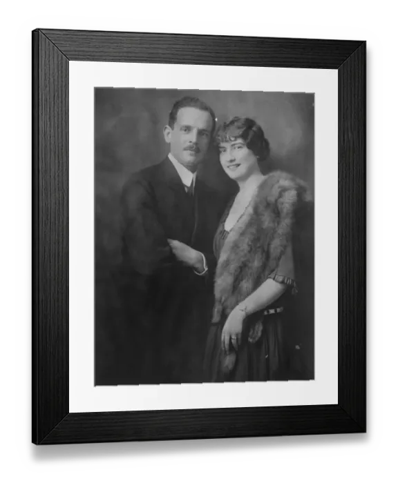 Framed Print : Royalties Dance for Charity Prince and Princess Edward Von und Zu Liechtenstein Framed Print : Royalties Dance for Charity Prince and Princess Edward Von und Zu Liechtenstein