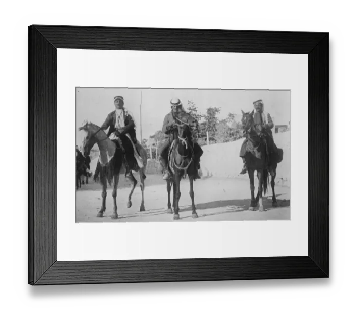 Framed Print : French reverse in Syria. Druse clansmen of the desert, who have inflicted at severe