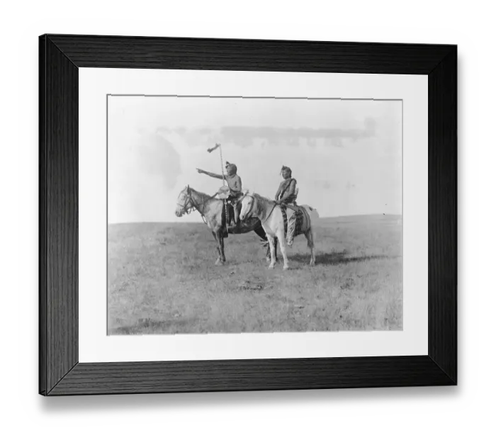 Framed Print : The Stony Red Indians at Banff, Alberta Indian Hunters 20 September 1919 Framed Print : The Stony Red Indians at Banff, Alberta Indian Hunters 20 September 1919