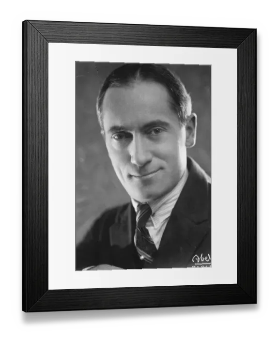 Framed Print : M Maurice de Kobra. the most popular novelist in France. 25 February 1927 Framed Print : M Maurice de Kobra. the most popular novelist in France. 25 February 1927