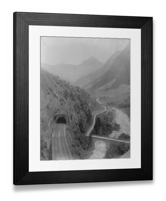 Framed Print : The St Gothard tunnel. 1 January 1920 Framed Print : The St Gothard tunnel. 1 January 1920