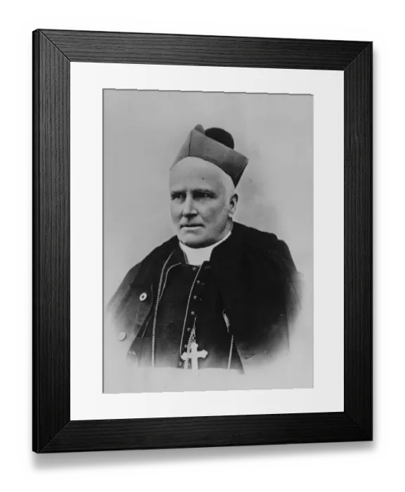 Framed Print : His grace Archbishop O Donnell, Archbishop of Armagh. 24 November 1924