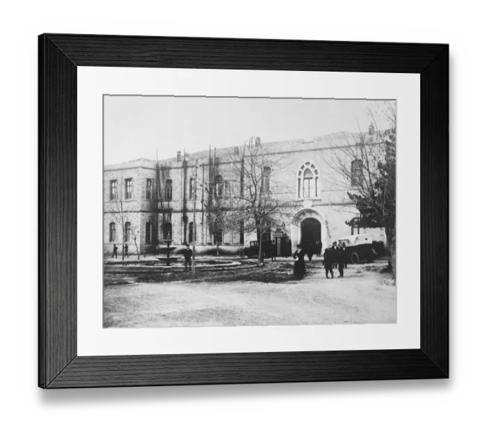 Framed Print : Angorra, Government Palace 1924 Framed Print : Angorra, Government Palace 1924