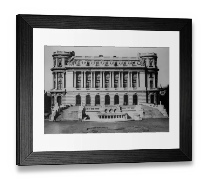 Framed Print : The magnificent military club, Bucharest. 10 May 1928 Framed Print : The magnificent military club, Bucharest. 10 May 1928