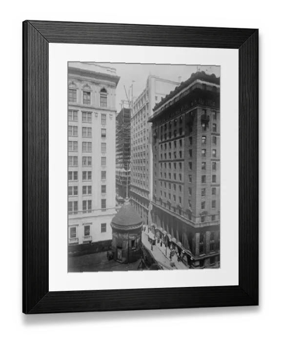 Framed Print : Royal bank buildings, Toronto, Canada. 29 March 1923 Framed Print : Royal bank buildings, Toronto, Canada. 29 March 1923