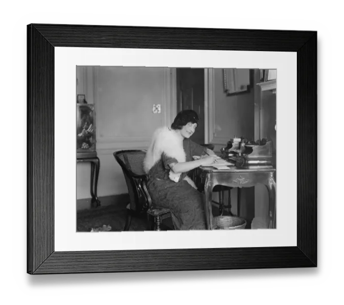Framed Print : Maharini of Tikari 1922 Framed Print : Maharini of Tikari 1922
