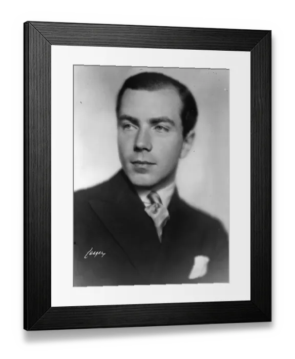 Framed Print : Prince Sigvard of Sweden. July 1930 Framed Print : Prince Sigvard of Sweden. July 1930