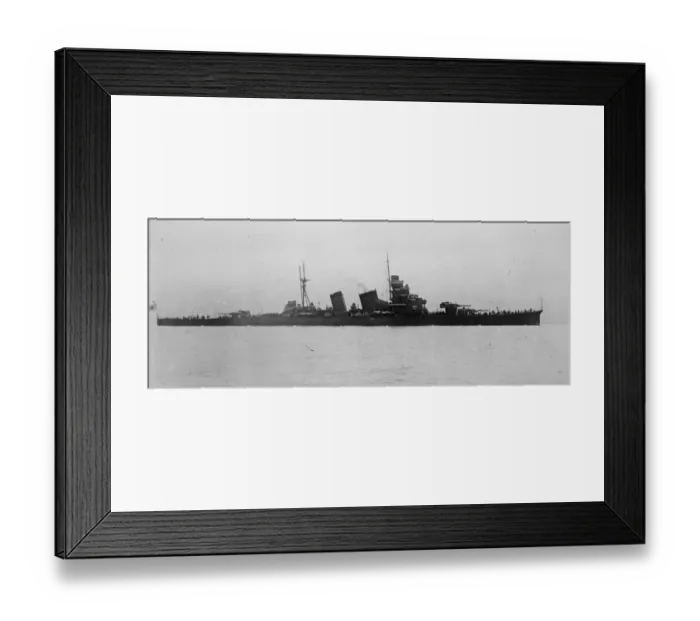 Framed Print : Japanese Battleship. Kinukasa. March 1928 Framed Print : Japanese Battleship. Kinukasa. March 1928