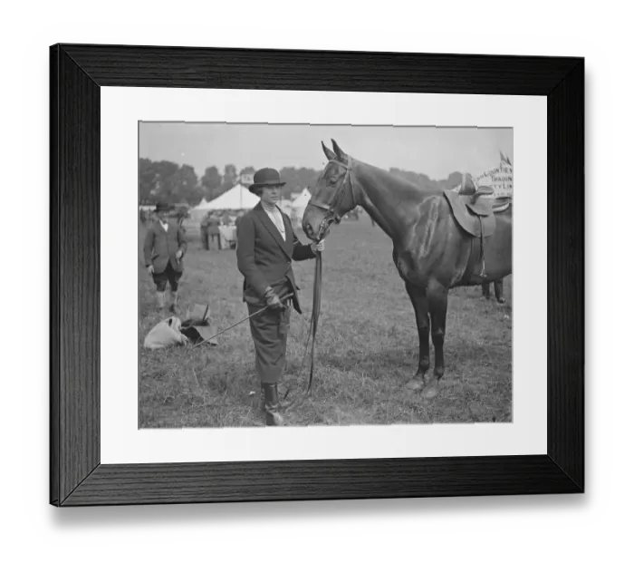 Framed Print : Wiltshire Agricultural Show at Salisbury Constance Duchess of Westminster Framed Print : Wiltshire Agricultural Show at Salisbury Constance Duchess of Westminster
