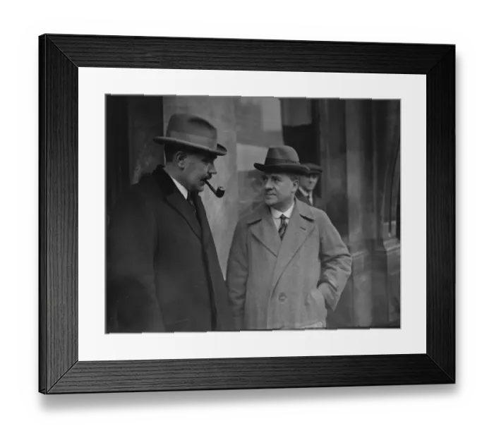Framed Print : Great effort for railway peace. Mr Fred Bramley, Secretary of the Trades Union Council Framed Print : Great effort for railway peace. Mr Fred Bramley, Secretary of the Trades Union Council
