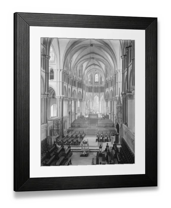 Framed Print : Canterbury Cathedral. Interior, looking towards the Chapel of St Thomas a Becket Framed Print : Canterbury Cathedral. Interior, looking towards the Chapel of St Thomas a Becket