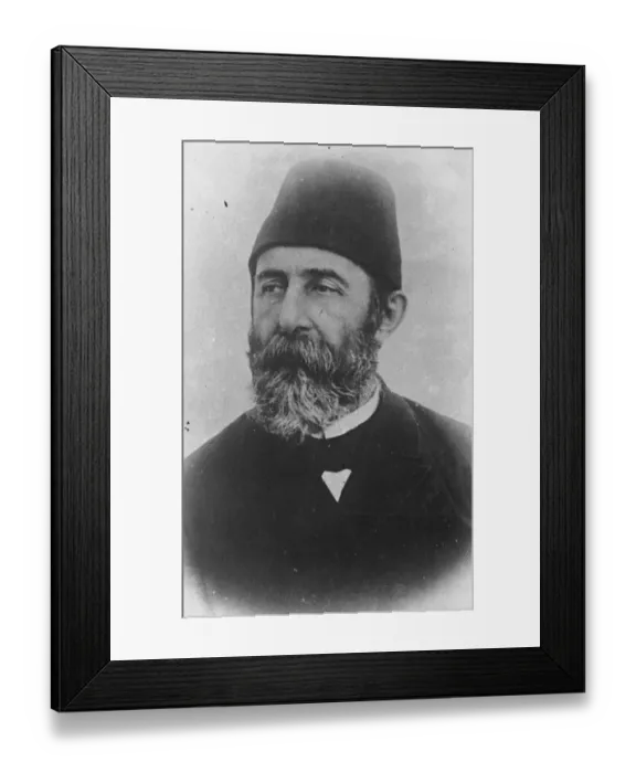 Framed Print : A Terrifying deficit. Hassan Fehmy Bey, the Turkish Finance Minister, who has resigned Framed Print : A Terrifying deficit. Hassan Fehmy Bey, the Turkish Finance Minister, who has resigned