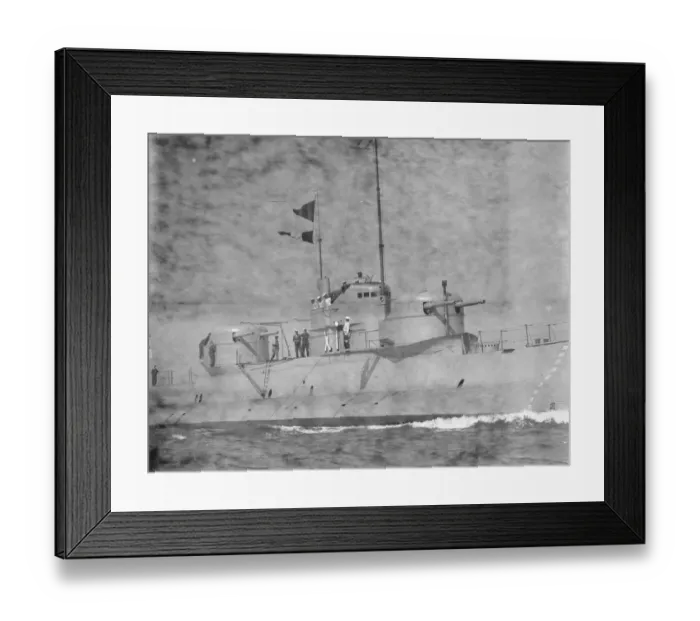 Framed Print : The super submarine leaves Chatham Dreadnought of the under seas HM Submarine X1 was conceived Framed Print : The super submarine leaves Chatham Dreadnought of the under seas HM Submarine X1 was conceived