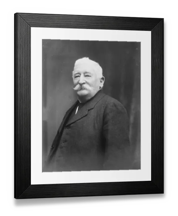 Framed Print : Mr Evan Langley, J P, in his 83rd year. 24 April 1926 Framed Print : Mr Evan Langley, J P, in his 83rd year. 24 April 1926