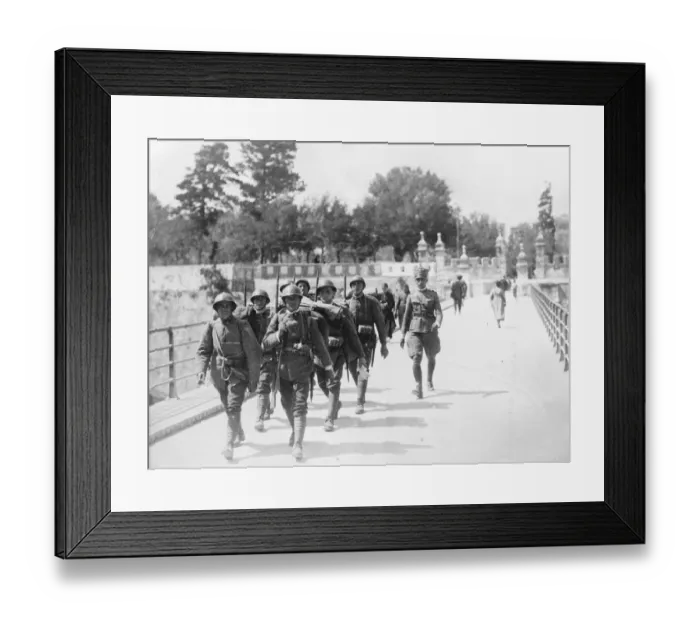 Framed Print : With the Italians at Corfu Italian soldiers on patrol 8 September 1923 Framed Print : With the Italians at Corfu Italian soldiers on patrol 8 September 1923