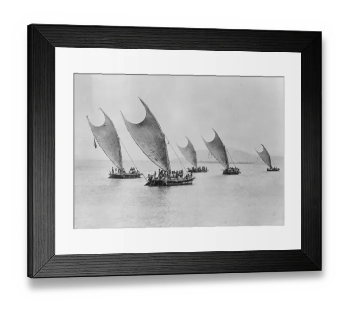 Framed Print : Great Island to be explored. British Pacific Science Expedition Sails for Papua Framed Print : Great Island to be explored. British Pacific Science Expedition Sails for Papua