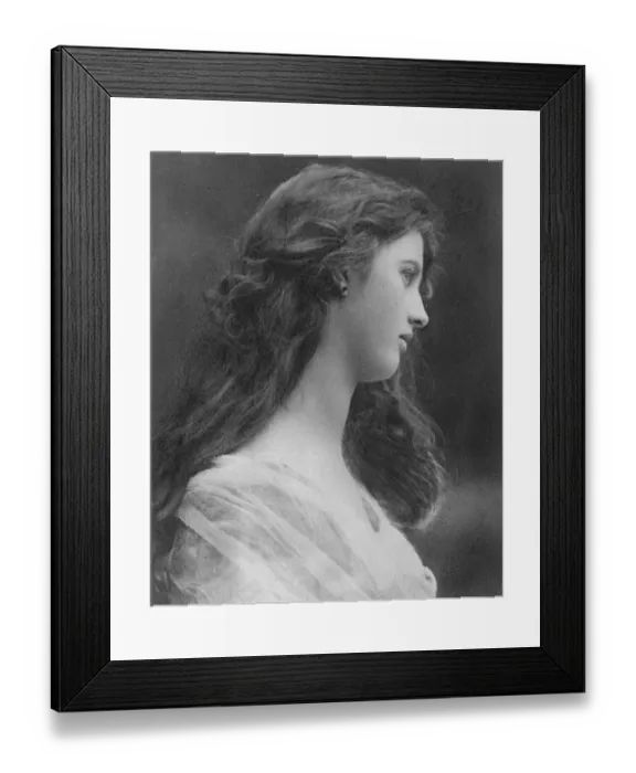 Framed Print : Heroine of a Billion Dollar debut Miss Lois Campbell, who made a billion dollar