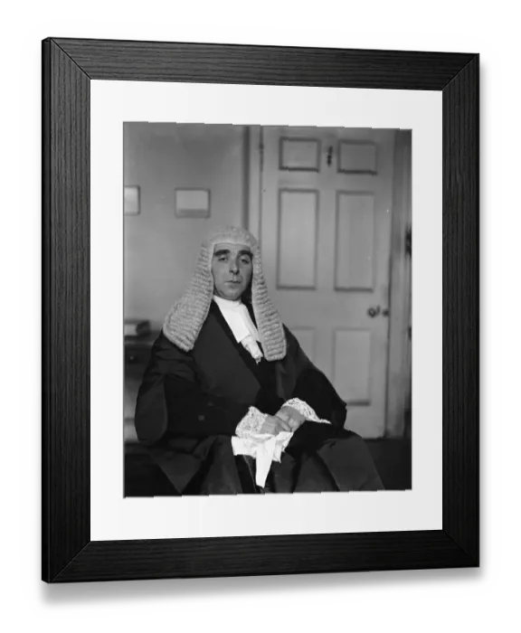 Framed Print : Pronanle Labour Law Officer After Taking The SIlk Mr H H Slesser standing counsel to Labour Party Framed Print : Pronanle Labour Law Officer After Taking The SIlk Mr H H Slesser standing counsel to Labour Party