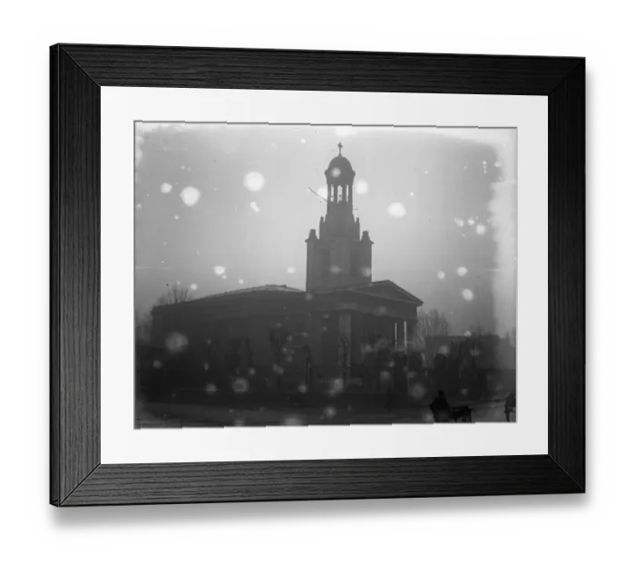 Framed Print : St Marks Church, Kennington, London. 8th December 1922
