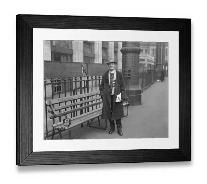 Framed Print : Prebendary Goughs 25 th anniversary. Prebendary Gough, photographed at Waterloo Framed Print : Prebendary Goughs 25 th anniversary. Prebendary Gough, photographed at Waterloo