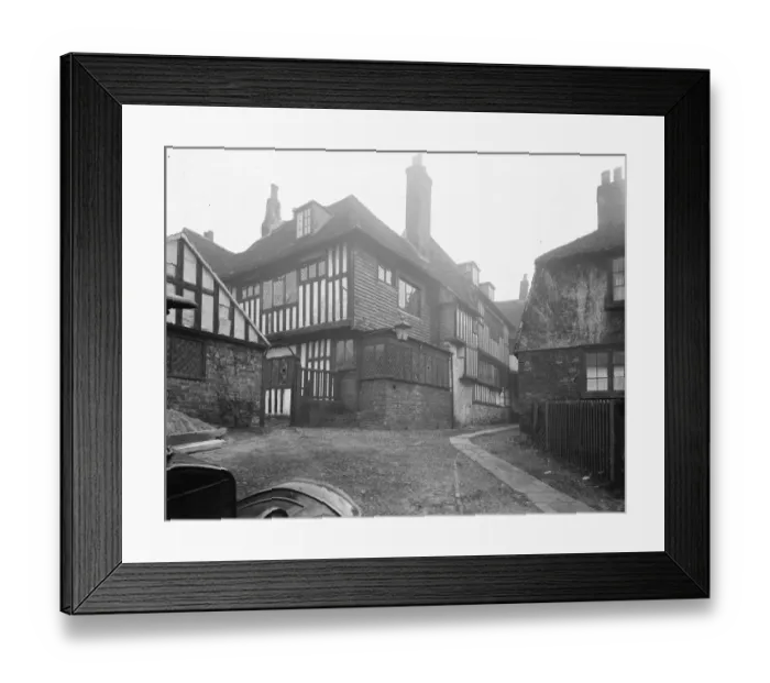 Framed Print : Mermaid Inn in Rye East Sussex 1925 Framed Print : Mermaid Inn in Rye East Sussex 1925